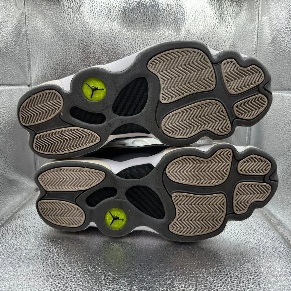 Size‎ 12 Nike Air Jordan 6 Rings Cool Gray White Mens Patent Leather 322992-121